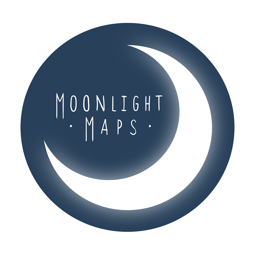 The logo of Moonlight Maps