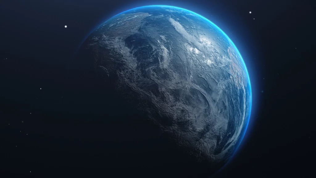 A view of the Earth from space